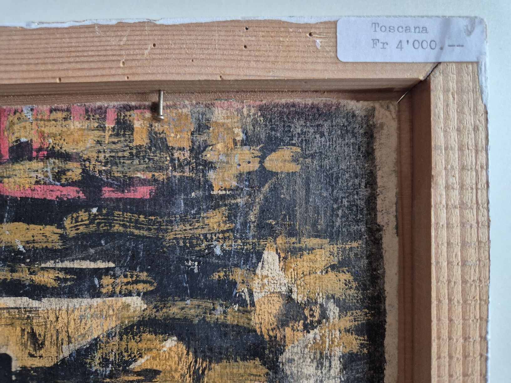 Dipinti: tableau de Werner Theodor Meier 1916-2007 "Toscana" hsp – Usato da Tramelan venduto da La_mine_d_art 7