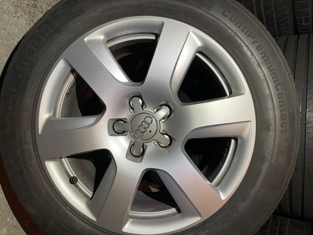 Audi A6 Aluminium Räder 8x17 Zoll ET 39 Nr. 4G0601025BK (Gebraucht) in ...