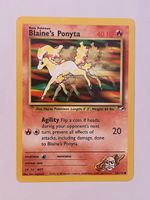 Pokemon - Blaines Ponyta 63 Gym EN