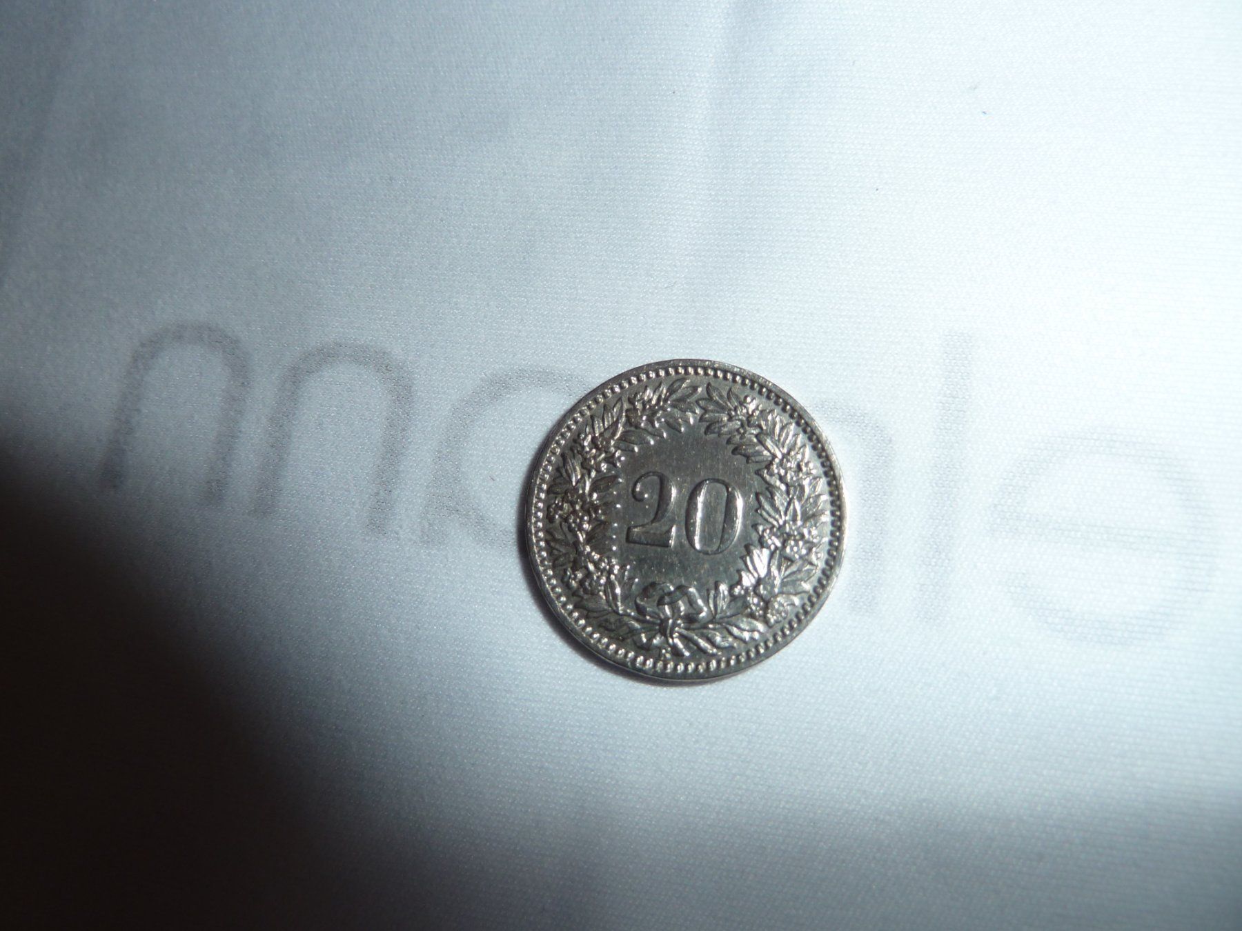Tutti le monete: Pièce 20 centimes suisse 1921 – Usato da Biel/Bienne venduto da alex-841 1