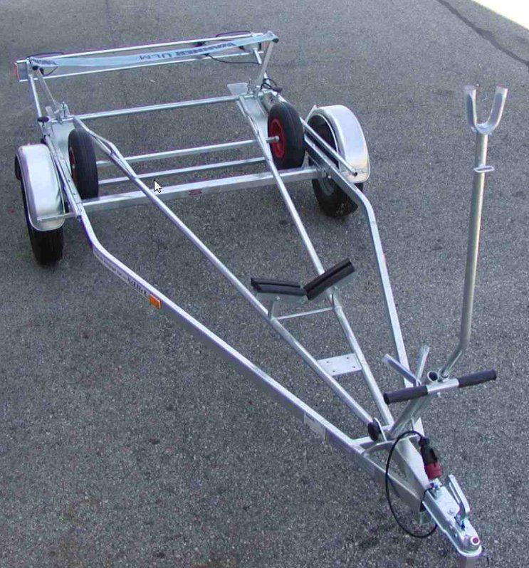 Harbeck Rimorchi: Harbeck 300 S Bootsanhänger Einachs – Nuovo e nell'imballaggio originale da Ruswil venduto da sigrist6017
