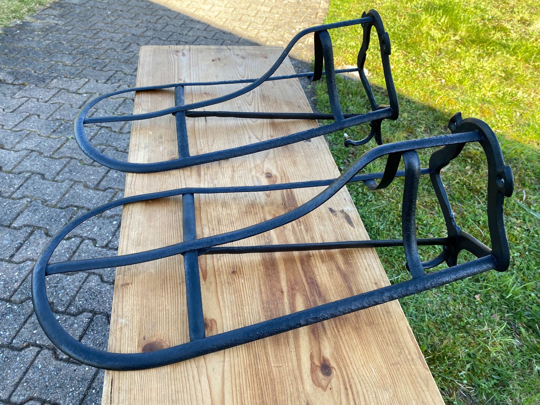 Selle & Accessori: 2 schöne alte Sattelhalter aus England – Usato da Feldbach venduto da Fea1 1