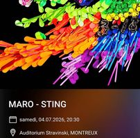STING et MARO Montreux jazz !