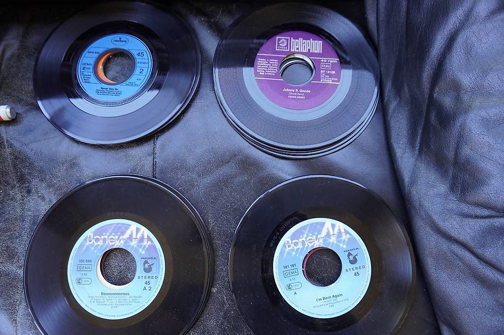 Vinyles: Musiksingles – D'occasion à Kräiligen par bero65 1
