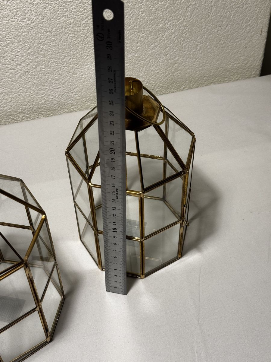 Portacandele: Dekorative Vitrine / Windlichter - 2 Stück – Nuovo (secondo la descrizione) da Stüsslingen venduto da leo_nzh6 1
