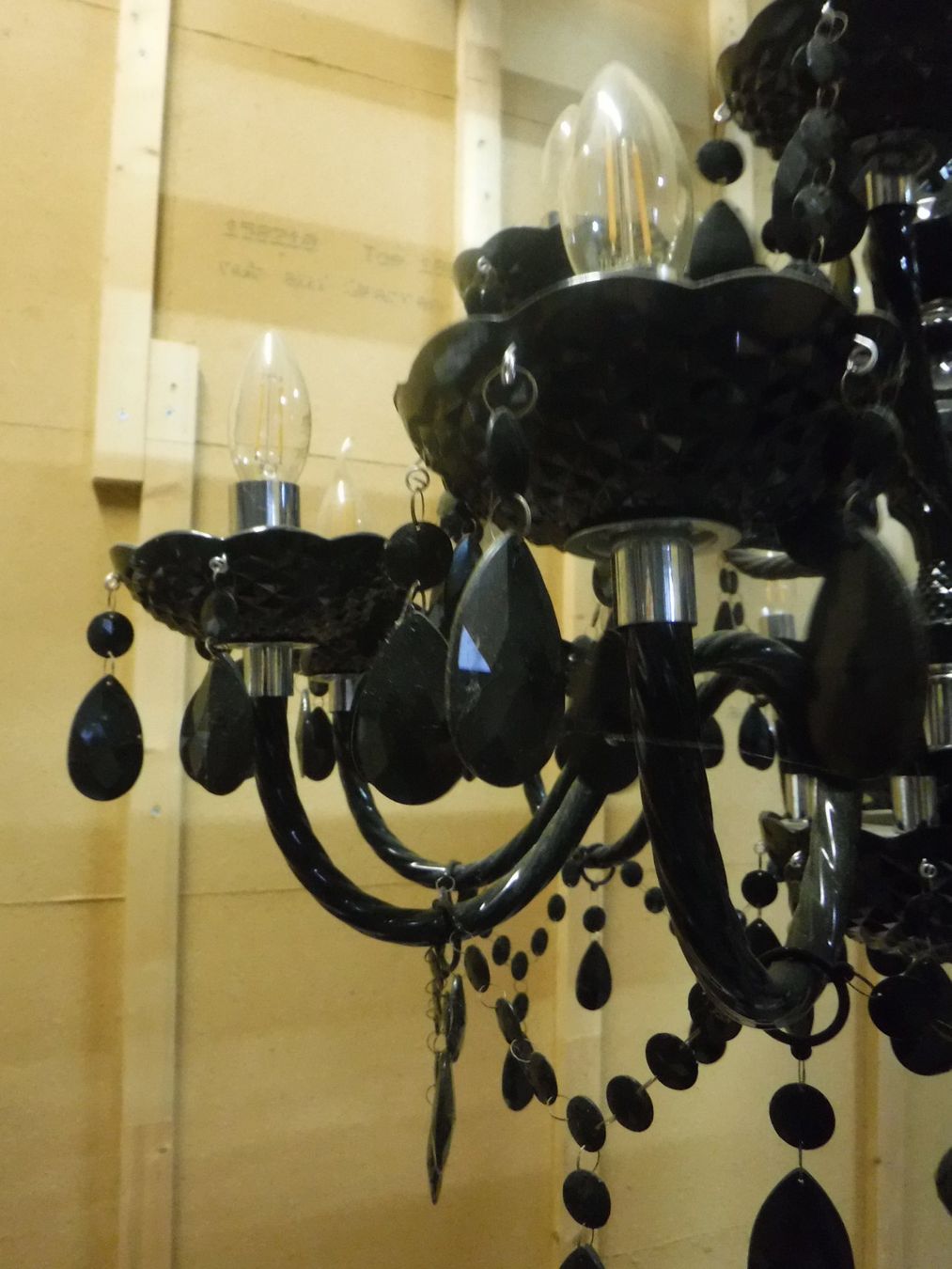 Lampade: Leuchter >>> edel, schwarz, gross! – Usato da Nennigkofen venduto da simonbern 7