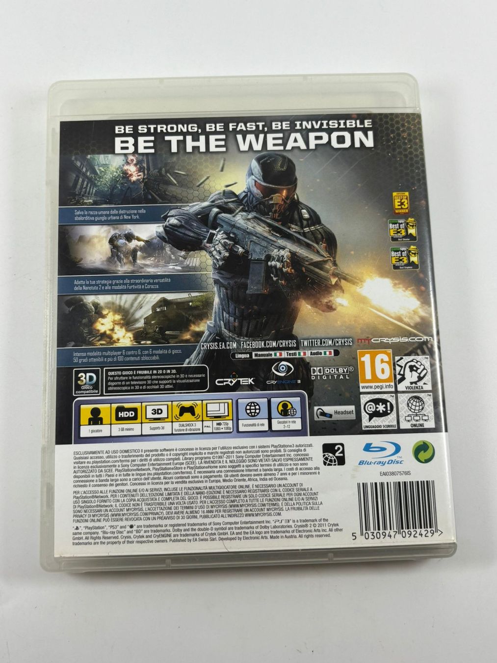 Spiele: Crysis 2 (PS3) – Gebraucht aus Herisau von Seyashop1 2