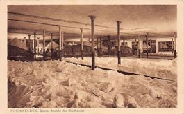 Rheinfelden, Saline, Ansicht des Siedhauses, gelaufen 1927