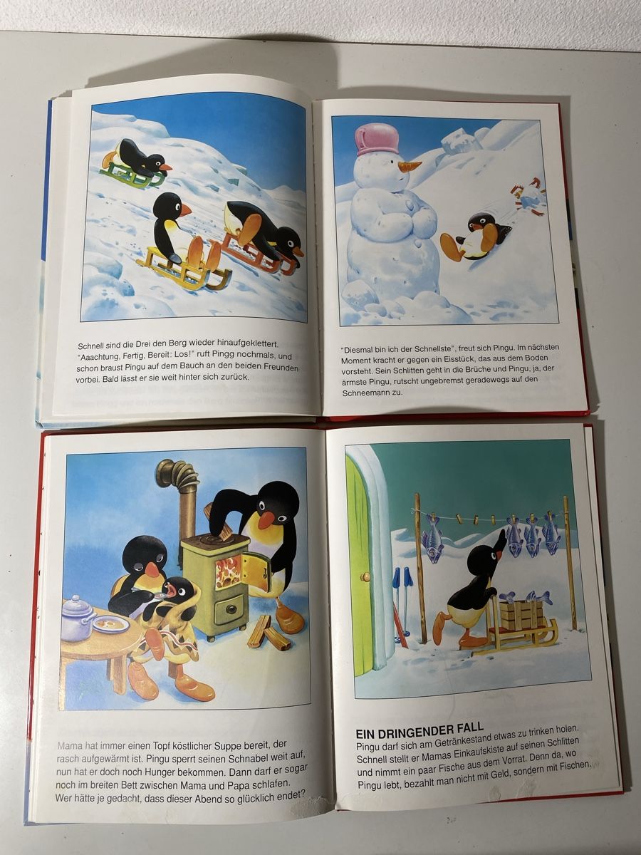 Libri: 2 Pingu Bücher – Usato da Winterthur venduto da ben_9vxx 5