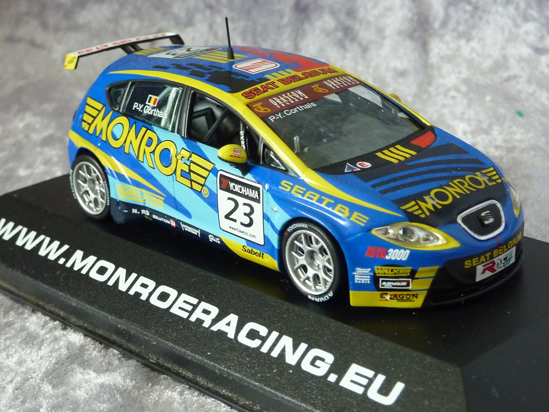 Seat Modellini d'auto: Seat Leon Monroe WTCC 2007  1:43 – Nuovo (secondo la descrizione) da Dürrenäsch venduto da modellautos4you 5