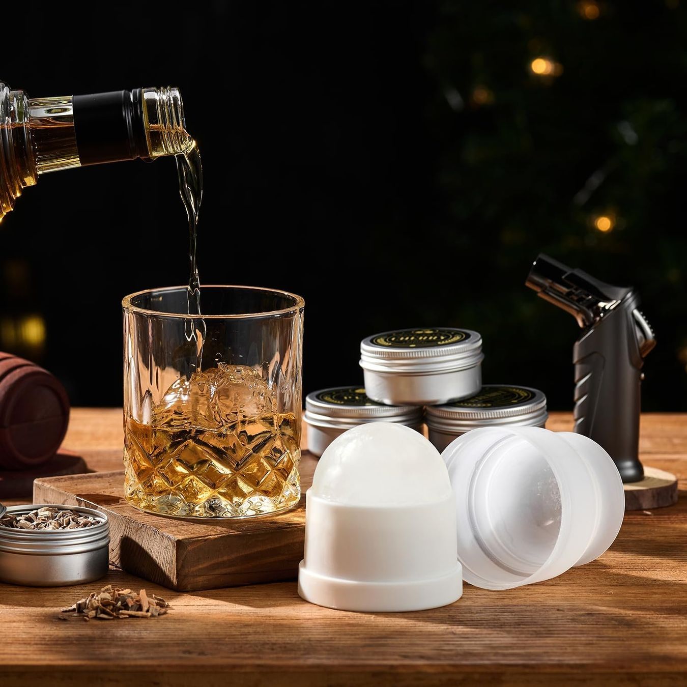 Bicchieri: Whiskey Smoker Kit Torch Wood Chips Glasses – Nuovo e nell'imballaggio originale da Schaffhausen venduto da her_zt65 6
