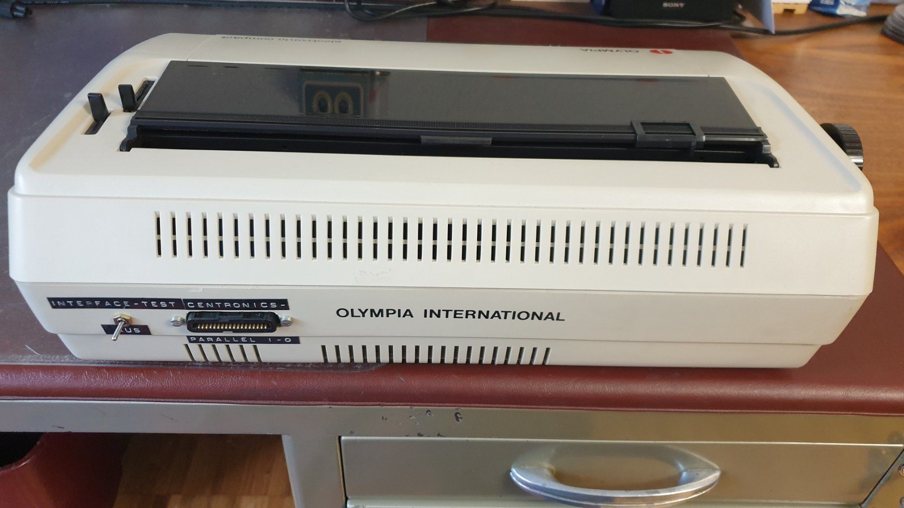 Macchine da scrivere: OLYMPIA electronic compact Typenrad Schreibmaschine – Difettoso da Boniswil venduto da romeo4756 1