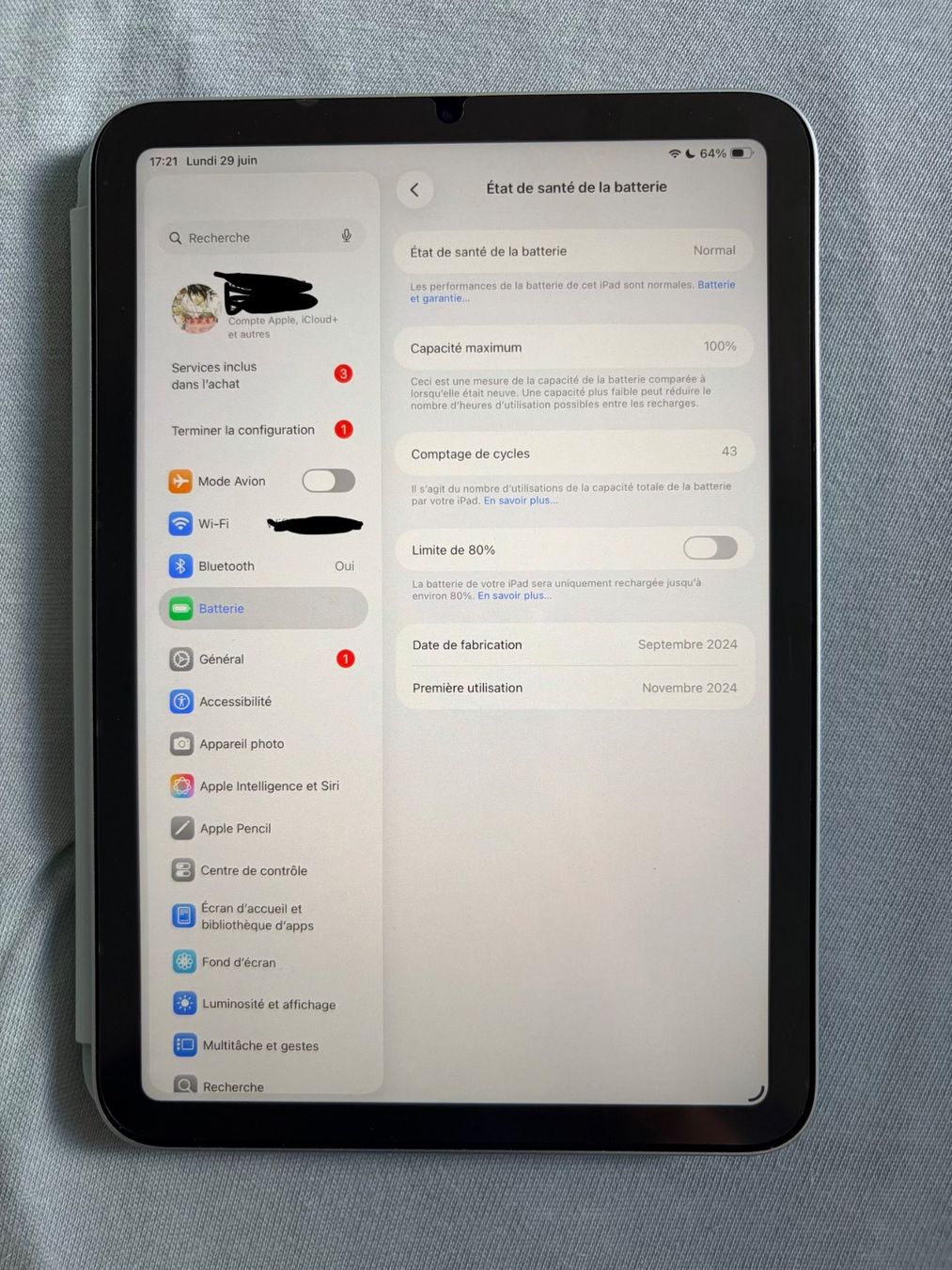 Apple Tablettes PC: iPad mini 7 A17 pro (2024) – D'occasion à Ecublens VD par ale_wyj5 1