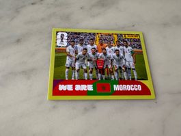 Panini Sticker FIFA Fussball WM Team Morocco MAR 13