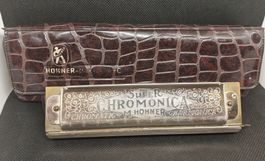 Vintage Hohner Chromonica Chromatische Mundharmonika