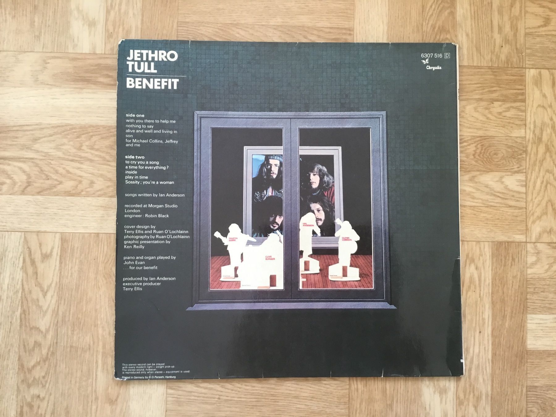Dischi in vinile: Jethro Tull / Benefit – Usato da Kreuzlingen venduto da Schuggerman 1