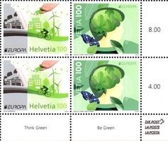 Viererblock EUROPA Think Green**