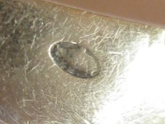 Anelli: Antik Ring Silber geprüft teilvergoldet Monogramm SH / Gr.59 – Usato da Ermatingen venduto da Decovin 9