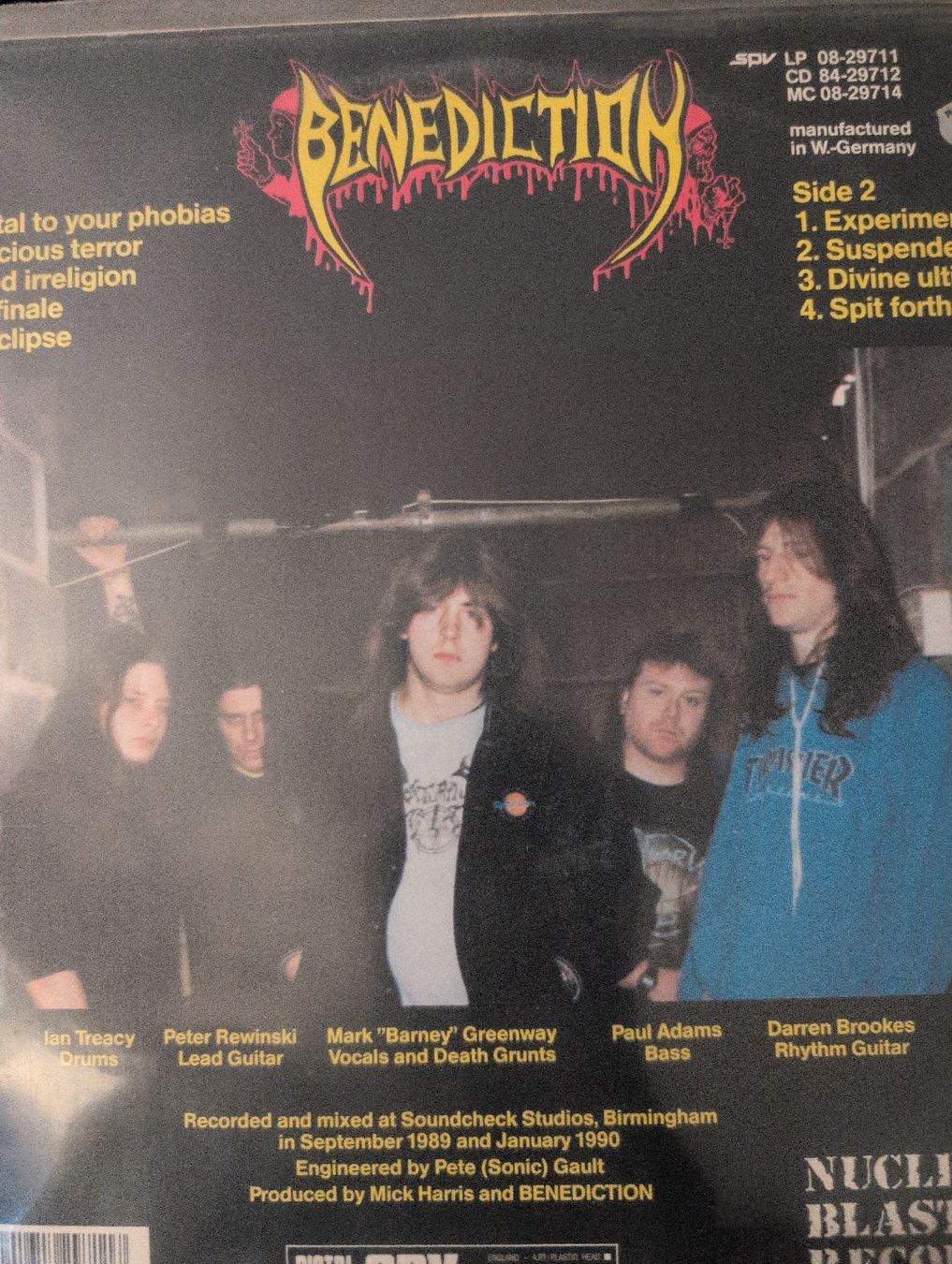 Vinyles: Benediction Subconscious Terror – D'occasion à Wynau par rem_5tpw 1