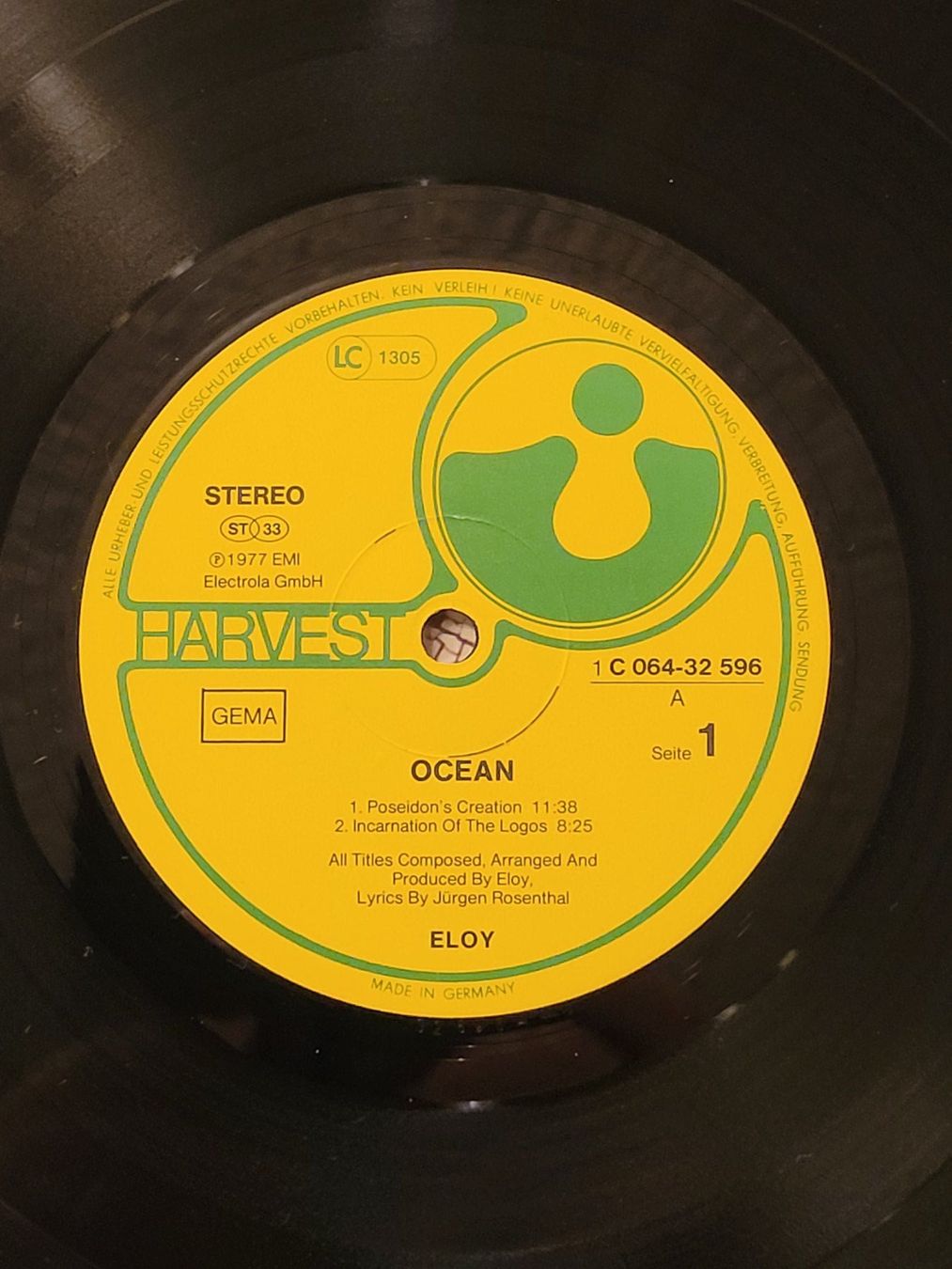 Schallplatten: Eloy - Ocean (LP Vinyle) 1977 – Gebraucht aus la Chaux-de-Fonds von Lampe 4