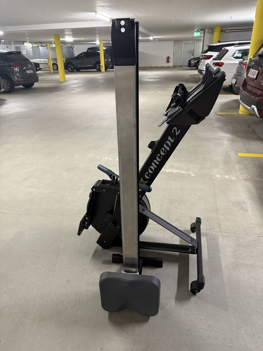 Concept 2 Hometrainer: Rudergerät Connect 2 PM5 – Usato da Rotkreuz venduto da 74max 2