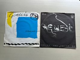 GENESIS tolle Singles Kult Hit PHIL COLLINS Follow you Abaca