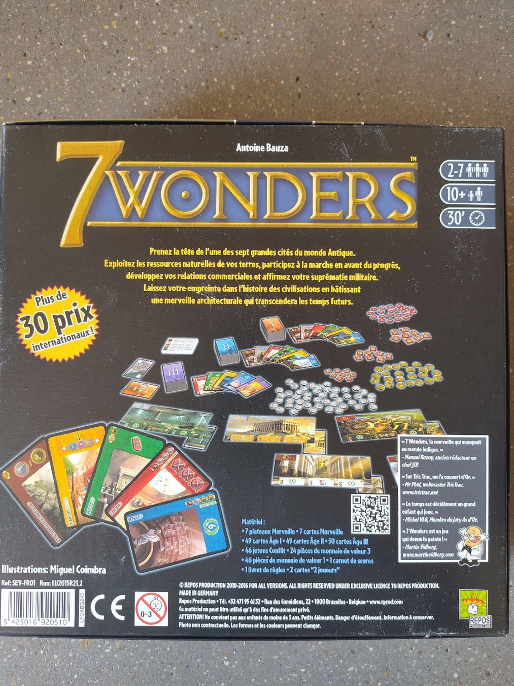 Giochi: Jeu de société 7 Wonders – Usato da Zürich venduto da aurelie.99 1
