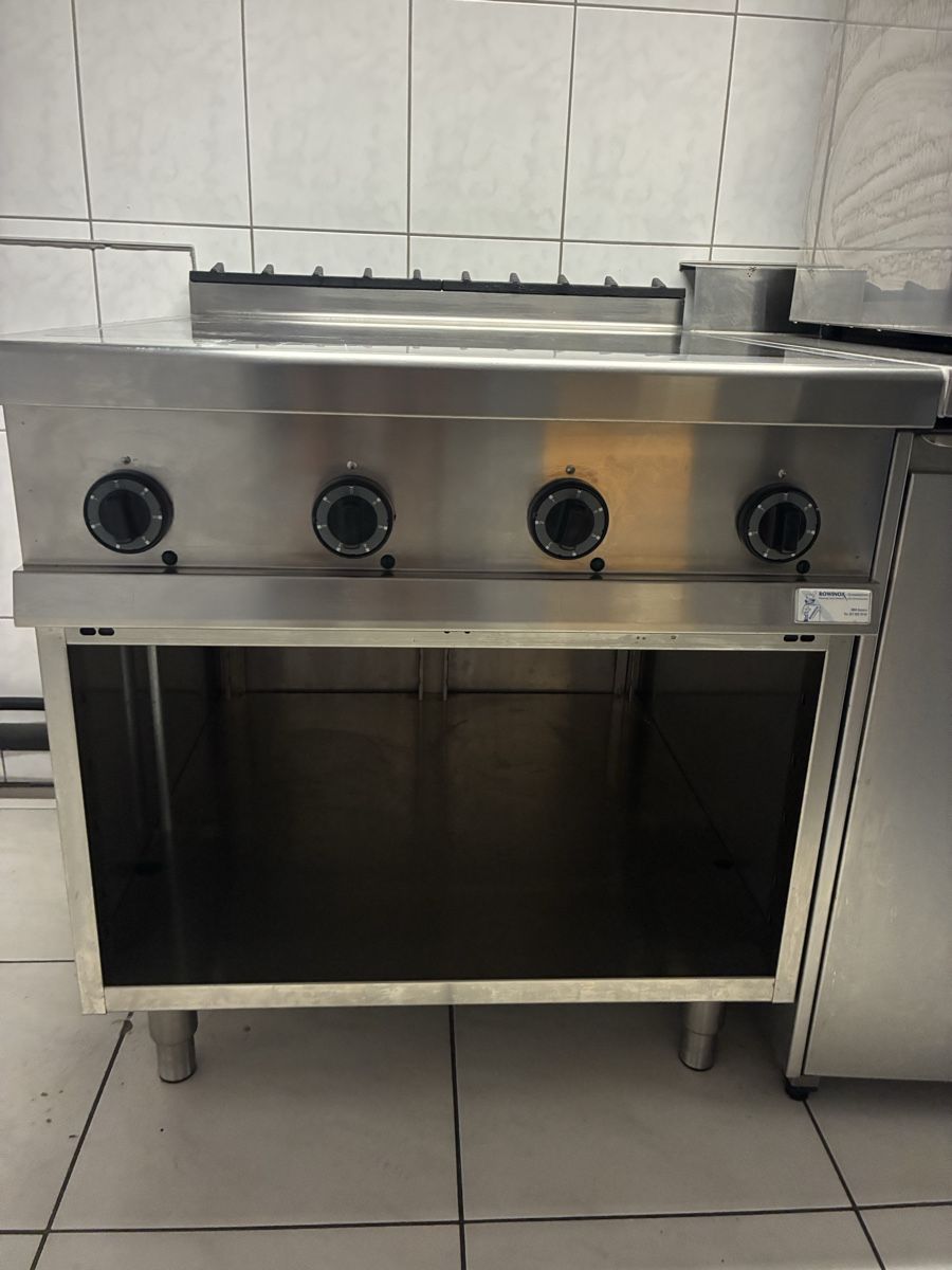 Cucine: Gastro Edelstahl Kochherd – Usato da Fieschertal venduto da Meilo80
