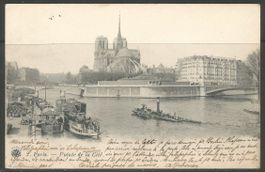Carte P de 1902 ( Paris / Pointe de la Cité )