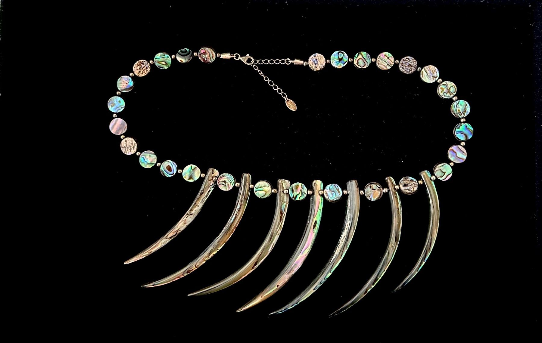 Sonstiger Schmuck: Claude Dasque Paua- Abalone Halskette – Gebraucht aus Affoltern am Albis von Sveta75