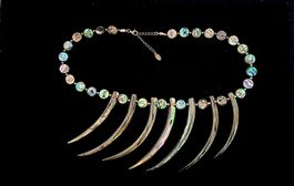 Claude Dasque Paua- Abalone Halskette