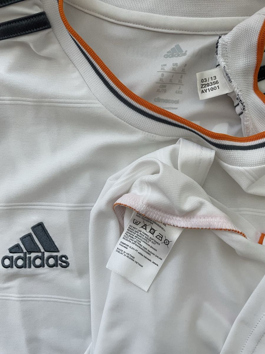 Real Madrid Canottiere & Pantaloni: Original Real Madrid 2013/2014 Ronaldo – Usato da Windisch venduto da RealJerseys 3