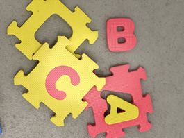 Colorful Alphabet & Number Foam Play Mat Pieces - Great for