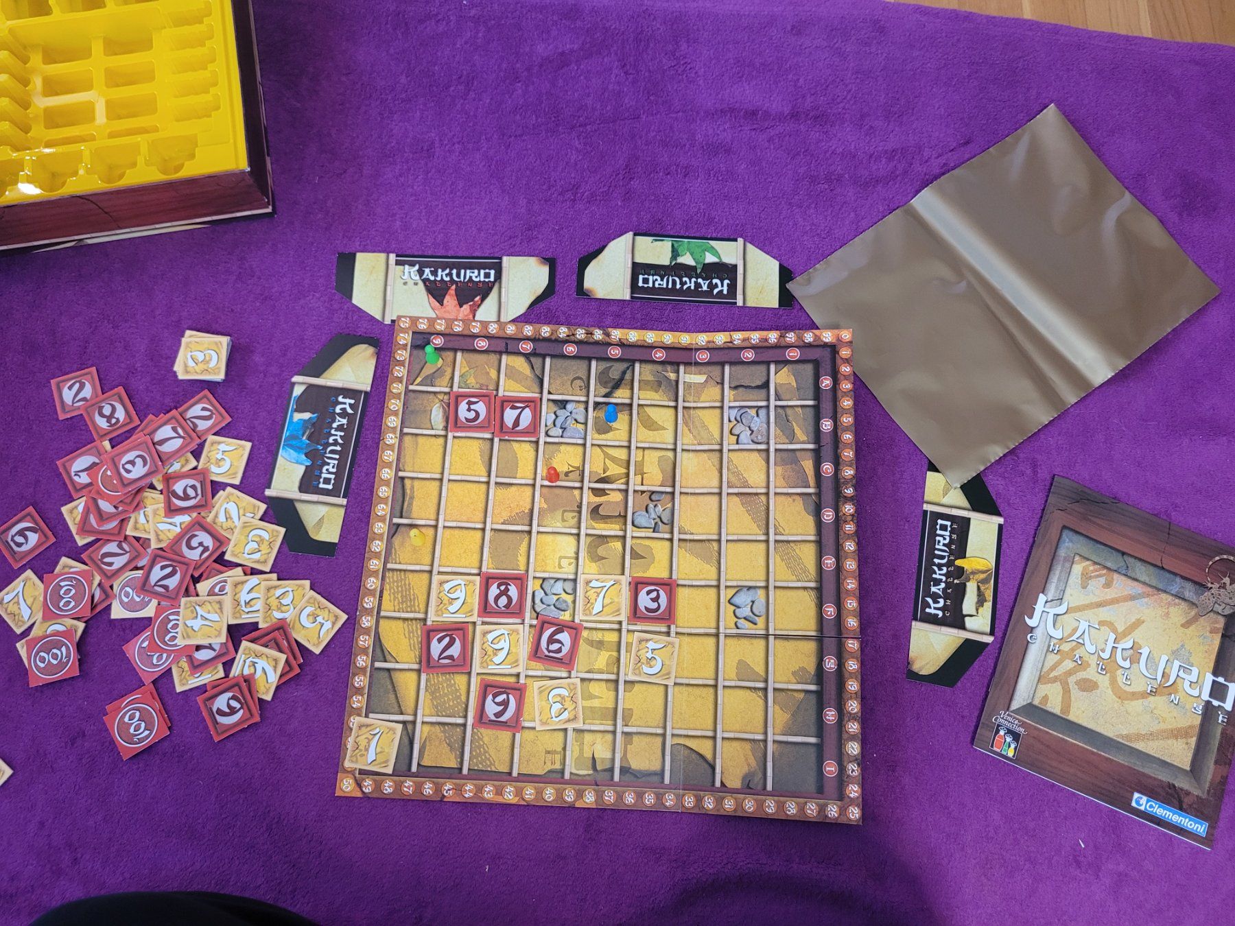 Giochi: Spiel - Kakuro Challenge von Clementoni – Usato da Müllheim Dorf venduto da Seeeule01 6