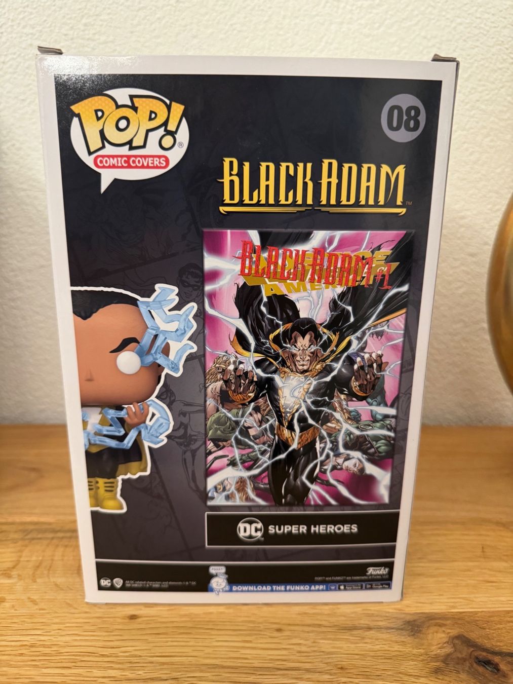Funko Statuette: Funko Pop - Black Adam #08 Comic Covers – Nuovo e nell'imballaggio originale da Oensingen venduto da CSCollectors 1