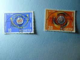1965 Sondermarken UIT Kongress 436-437 ET Vollstempel