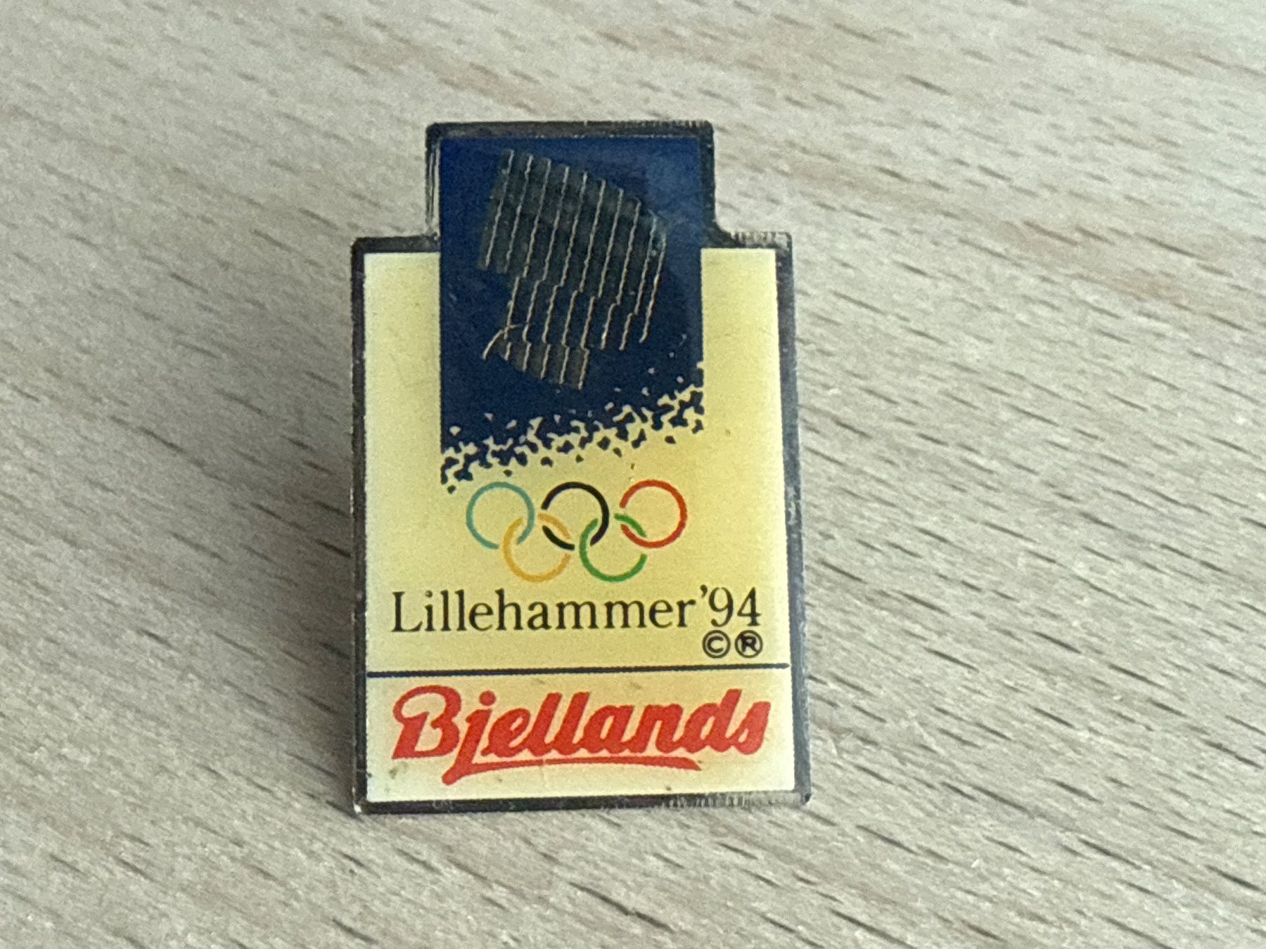 Plaketten & Abzeichen: Pin Olympia Lillehammer '94 – Gebraucht aus Glattbrugg von Schweigmatt