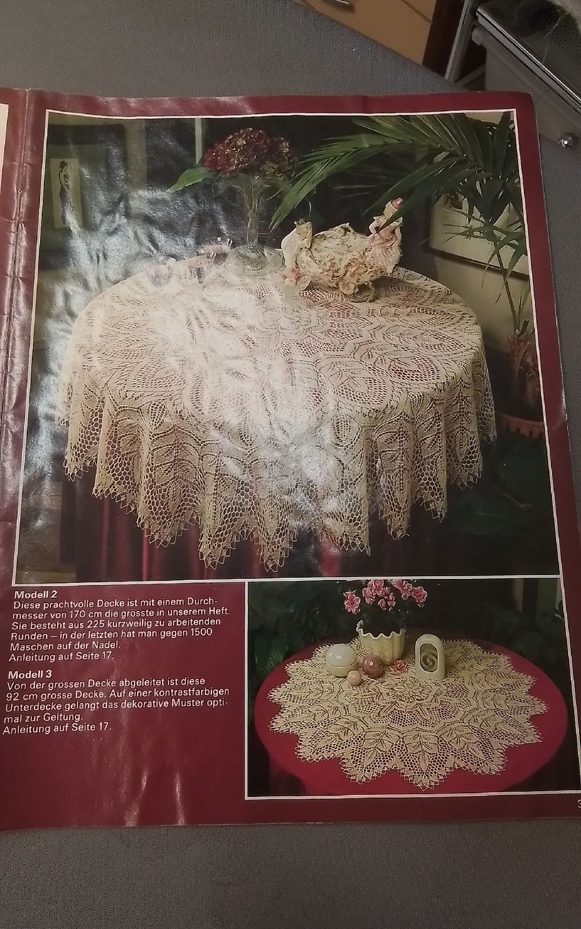 Riviste & Magazine: Spitzenstricken - Eine Orella Ausgabe 19840 – Usato da Würenlingen venduto da puntala