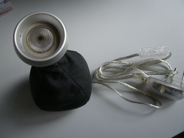Lampade: Design Lichtsack mit Ledlampe fürs Nachttischli   oder – Nuovo (secondo la descrizione) da Zürich venduto da Tivoli2 1