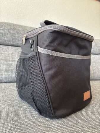 Kühltasche Lifewit schwarz mit Schultergurt neu