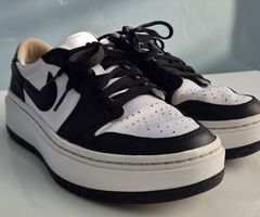 Nike Air Jordan 1 Elevate Low schwarz weiss Grösse 40