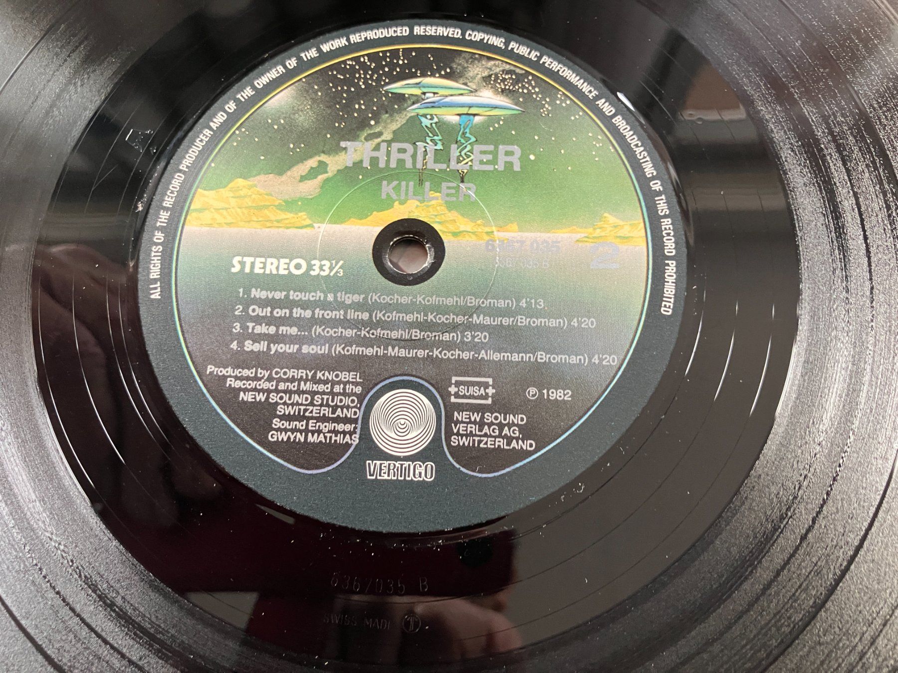 Vinyles: Killer – D'occasion à Aarwangen par Jukebox3 8
