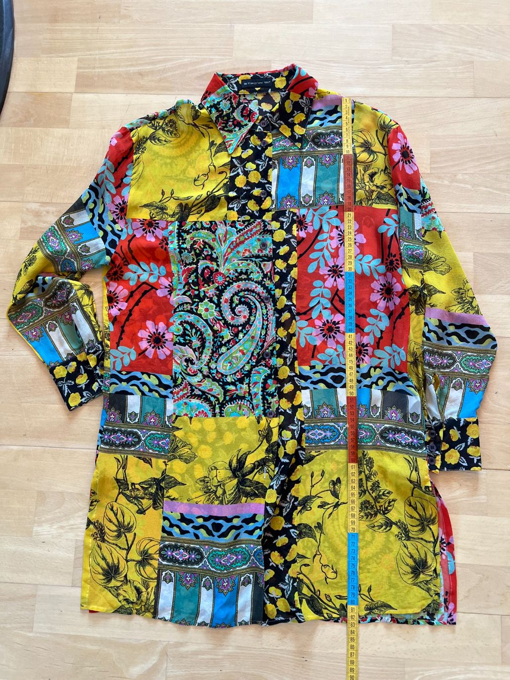 Etro Camicette: ETRO Milano Damen Bluse oder Kleid, 100% Seide, ca Gr. 38/40 – Usato da Worb venduto da farben20zauber 5