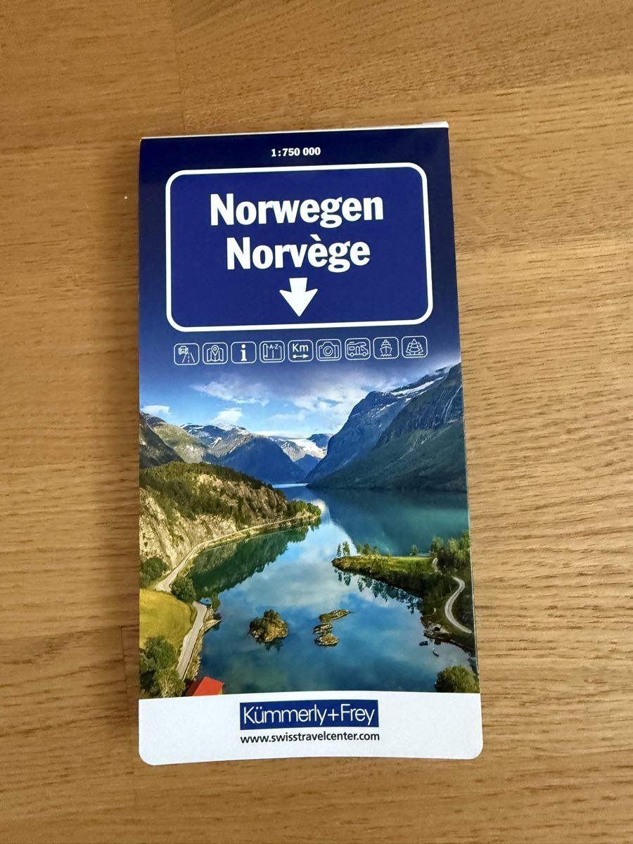 Landkarten & Atlanten: Landkarte Norwegen – Neu und originalverpackt aus Mörschwil von Seegurke18