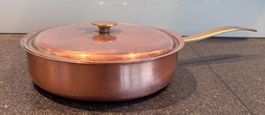 SIGG Copper-Inox Kupferpfanne 22cm Deckel Swiss Made Vintage
