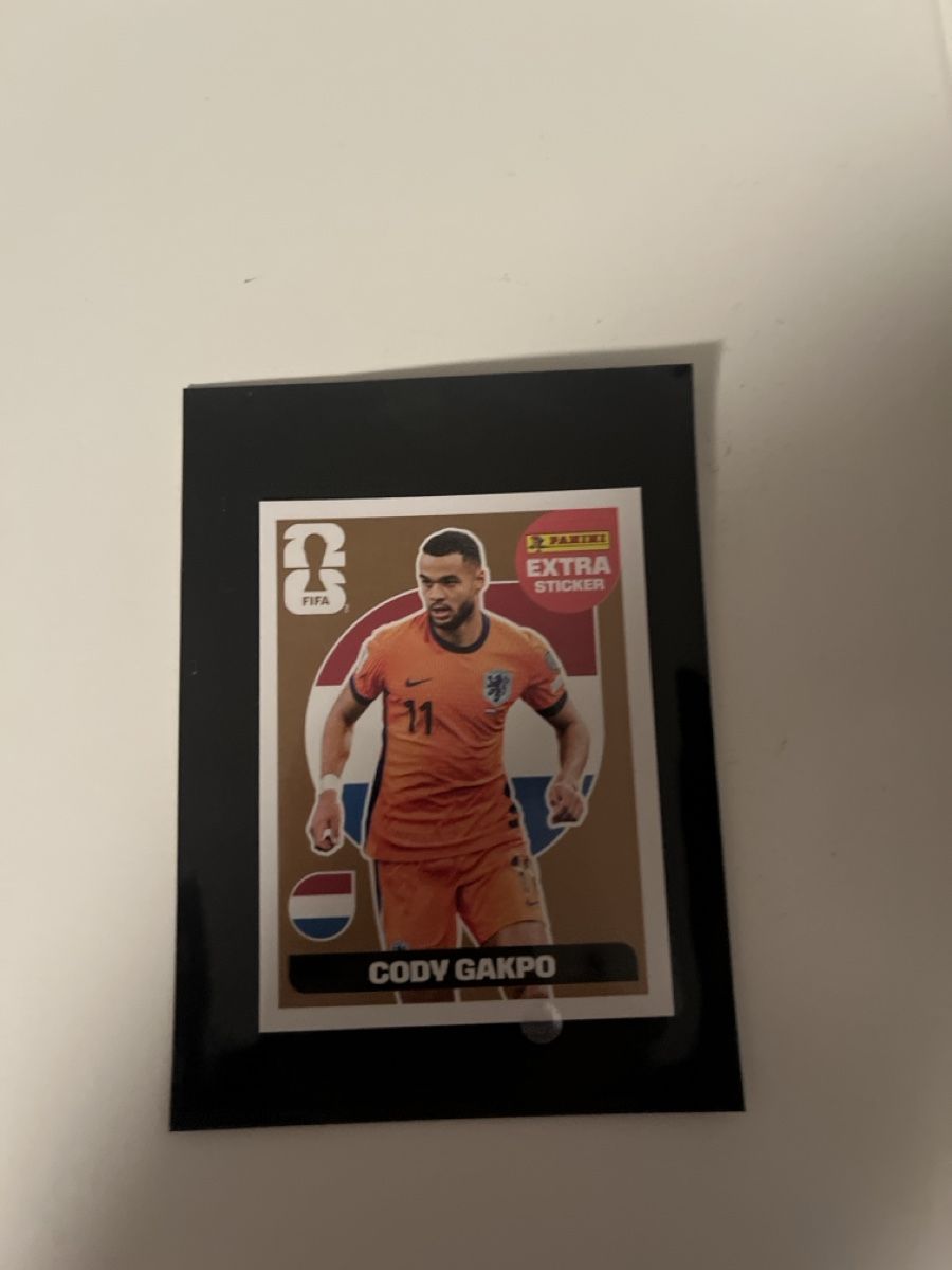 Panini Carte collezionabili: Cody Gakpo Extra Sticker – Nuovo (secondo la descrizione) da Arth venduto da Windig