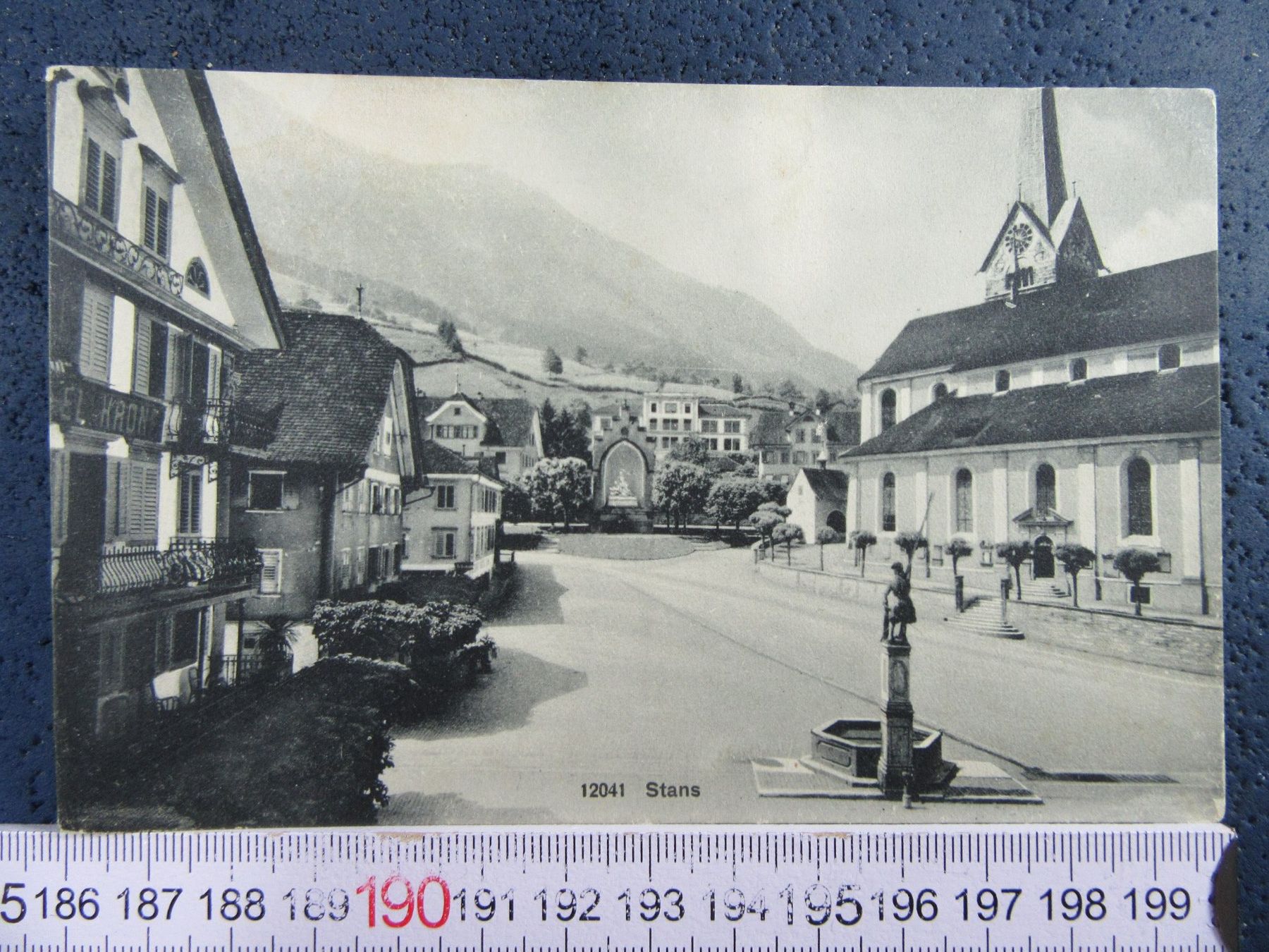 Ansichtskarten: STANS ONW AK 1916 – Gebraucht aus Ettingen von Hausi4711