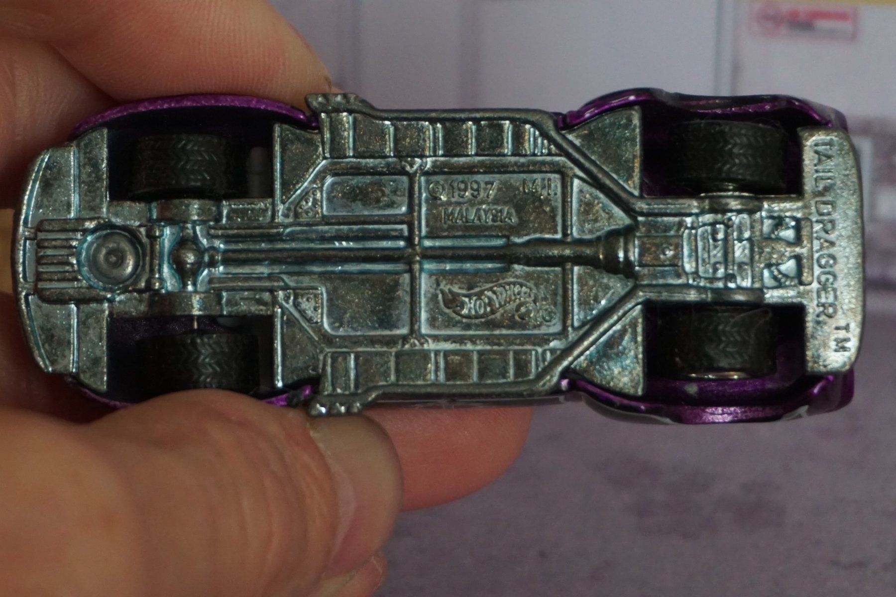 Hot Wheels Modellini d'auto: HotWheels Tail Dragger Custom Real Riders COOL !!!!!!!!!!!!! – Usato da Reiden venduto da Doppeldecker69 5