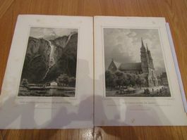 13 Stiche Diverse Schweiz - ohne Rahmen             (Nr.20)