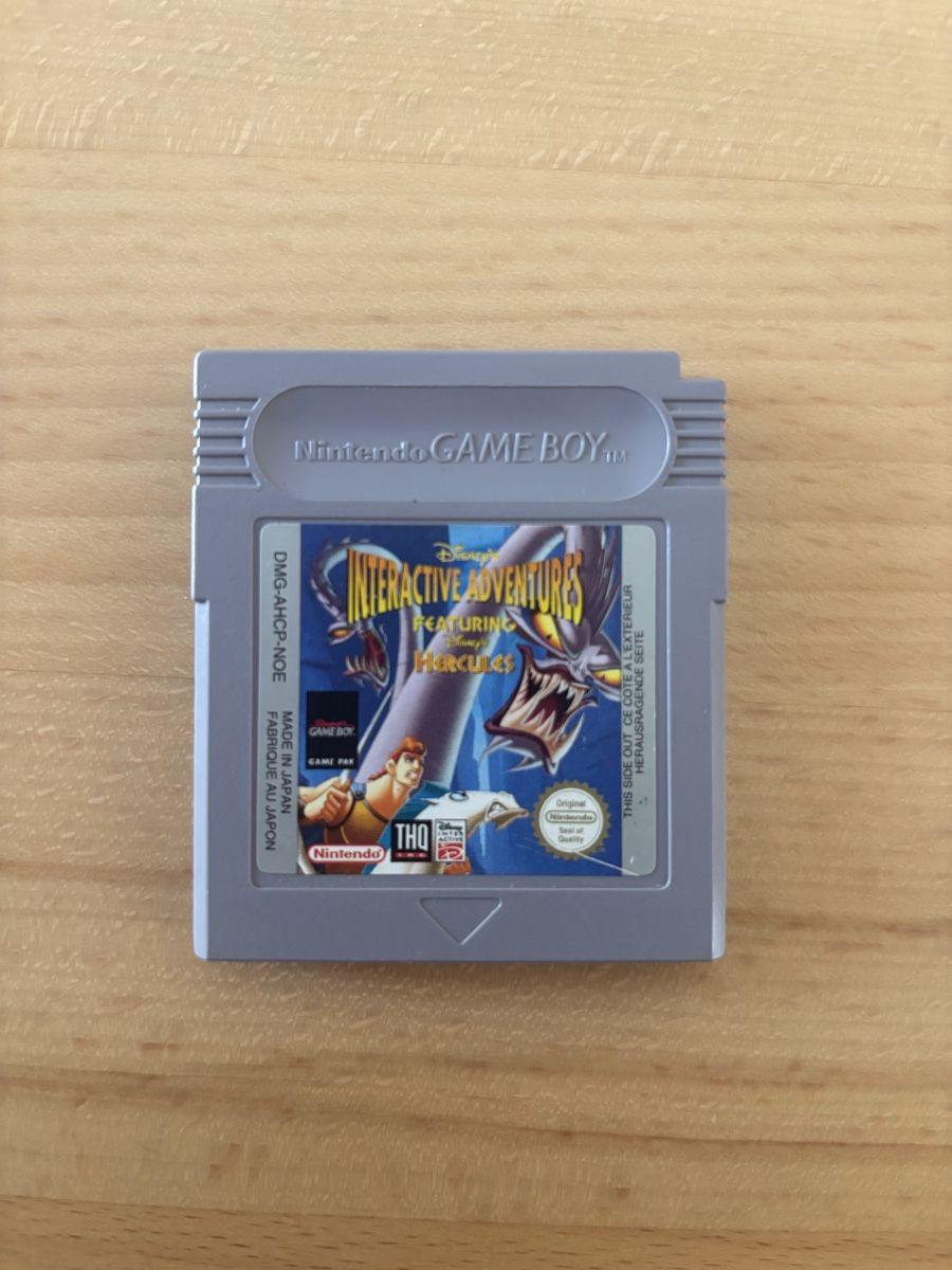 Spiele: Jeu Nintendo Game Boy Interactive Adventures Hercule – Gebraucht aus Corin-de-la-Crête von Iggyjones